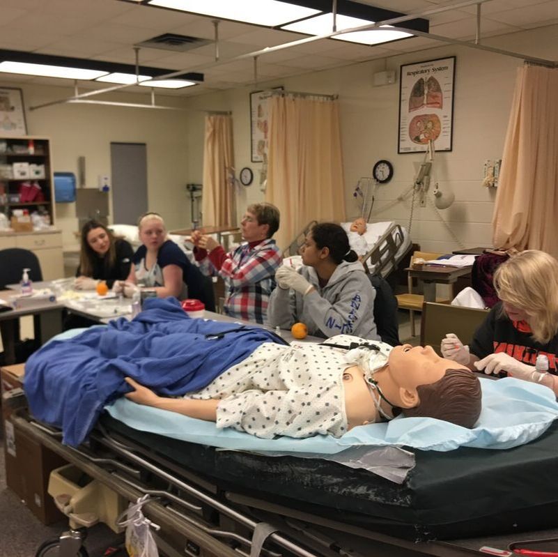 nursing classroom with students Picture
